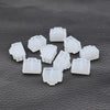 20 PCS Silicone Anti-Dust Plugs for RJ45 Port(Transparent)