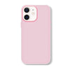 For iPhone 12 Skin Feeling Jelly Series TPU + PC Full Coverage Phone Case(Pink)
