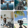 JMARY KP-2274 5-section Adjustable Monopod Multi-function Outdoor Photography Tripod