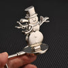 Christmas Decorative Hook Cartoon Christmas Hanger, Spec: Gold Snowflake