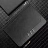 For Samsung Galaxy Tab A9+ Multifunctional Wristband Leather Tablet Case(Black)