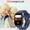 T98 2.04 inch IP68 Waterproof Bluetooth Call Smart Watch, Support Blood Oxygen Monitoring(Black)