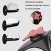 2 in 1 Car Blind Spot Mirror Reversing Parking Wide Angle Mirror 360 Degree Rotation Adjustable Convex Rear View Mirror(Black Left)