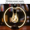 Magnetic Levitation Light Bulb Table Lamp Desktop Ambient Luminous Night Light, Specification: AU Plug(Dark Color)