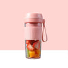 FS1300 Mini Juicer Home Portable Cooking Machine Student Juice Cup Juicer, Colour: Cherry Blossom Four  Blade