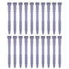 3 Sets 20pcs/Set  Fishbone Silicone Cable Tie Cable Organizer Winder, Color: Purple