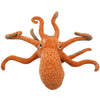 Simulation Octopus Plush Toy Pillow Underwater Animal Doll Creative Gift, Height:80cm(Brown)