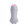 Natural Rose Quartz Face Oil Absorbing Roller Volcanic Stone Facial Skin Repair Cleansing Massager(Grey)