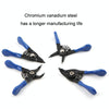 HSD SS-80B Outer For Shaft Curved  10-25mm Compact Spring-Loaded Pliers Retaining Ring Pliers
