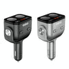 Ozio Car Charger Cigarette Lighter With USB Plug Car Charger, Model: Y34Q 5.3A Black