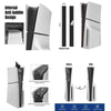 For PS5 Slim Console Middle Sticker Scratch Resistant Digital Optical Drive Version Universal Sticker, Color: Frosted Black