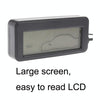 Car Inside and Outside Backlit Mini Digital Thermometer(Green)