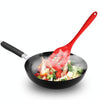 5 In 1 Pot Spatula Silicone Spatula Egg Beater Cooking Baking Tool Set(Black)