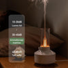 DQ708 Simulation Candle Light Aroma Diffuser USB Air Humidifier with Night Light(White)