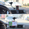 Suction Cup Long Soft Hose Windshield Car Mobile Phone Clip Bracket(Black Box Packaging)