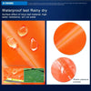 Adult Split Reflective Raincoats Rain Pants Cleaners Waterproof Clothes Labor Insurance Safety Sanitation Suits, Size: M