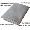 ZDY-1 Knitted Sterling Silver Fiber Silver Ion Soft Anti-radiation Fabric Antibacterial Mask Stretch Fabric, Size: 1 Square Meter