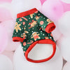 Christmas Dog Jumper, Red Snowman, Size M - Small Dogs & Cats