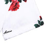 Summer Boys Print Short Sleeve Shirt + Shorts Set, Kid Size:110cm(White)