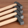 Handmade DIY Square Hammer Gold And Silver Jewelry Texture Hammer, Model: No.15