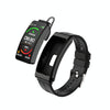 K13 1.14 inch Silicone Band Earphone Detachable Smart Watch Support Bluetooth Call(Black)