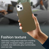 For iPhone 14 Plus Carbon Fiber Series IMD Phone Case(Brown)