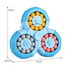 Six-sided Spinning Fidget Spinner Ball(Blue)