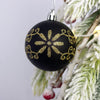 44pcs/set 3-6cm Christmas Ball Painted Pendant Electroplated Ball Ornaments, Color: Red Green White