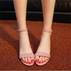 Women Summer Open Toe Sandals, Size:39(Pink)