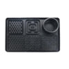 Silicone Slow Feeder Dog Lick Mat - Black