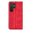 or Samsung Galaxy S25 Ultra 5G Retro-skin Magnetic Suction Leather Phone Case(Red)