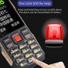 K1+ 4G Elder Rugged Phone, 2.6 inch, 1500mAh Battery, LED Flashlight, Network: 4G, Dual SIM, SOS, Plug:EU Plug(Black)
