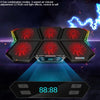 COOLCOLD RGB Notebook Radiator Six Fan Adjustable Laptop Cooling Base 5V Touch 12 Symphony Version