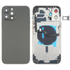 iPhone 12 Pro Max Black Back Cover with Keys, Tray & Wireless Charging