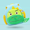 Animal Series SBR Kids Backpack School Bag With Traction Rope To Prevent Getting Lost(Dinosaur)