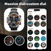 LOKMAT ZEUS3 Pro 1.39-Inch 5ATM Waterproof Outdoor Sports Bluetooth Call Smart Watch(Green)