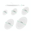 3.5 inch LED Recessed Indoor Lighting Downlight Round Energy Saving High Brightness Panel Lamp(Warm Light)