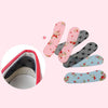 5 Pairs High-heeled Shoes Wear-resistant Rearfoot Stickers, Random Color Delivery