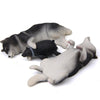 Cute Kawaii Sleeping Pet Figurine Collection Decoration Fridge Magnet Beige Side Lying  Shiba  Inu