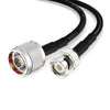 10m RG8X Coaxial Cable N Male to BNC Male 50 Ohm