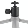 BH-907 Mini Desktop Aluminum Alloy Tripod Mini Ball Head 360 Degree Pan 90 Degree Tilt Tripod