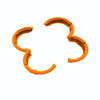 For DJI Neo Sunnylife Propeller Protective Guard Anti-collision Ring Cover(Orange)