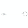 4.5mm 316 Stainless Steel Marine Hardware Spring Safety Stop, Specifications: 150mm Rope