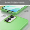 For Samsung Galaxy A16 4G Frosted Translucent TPU Hybrid PC Full Coverage Phone Case(Green)