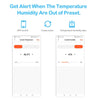 Wifi Temperature And Humidity Meter Sensor Equipment Smart Home Graffiti APP Temperature And Humidity Sensor(White)