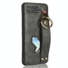 For Asus ROG Phone 5 ZS673KS Wristband Leather Back Phone Case(Green)