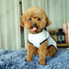 Cotton Dog Vest, Love Heart Print, XXL, White