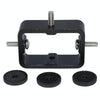 Multi-Device Tripod Mount Adapter Live Broadcast Bracket Mobile Phone Clip Holder(Triple Head Circle)