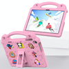 For Lenovo Tab M10 3rd Gen TB328FU / TB328XU 2022 10.1 Handle Kickstand Children EVA Shockproof Tablet Case(Pink)