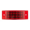 MK-142 DC12V-24V 21LEDs Car Tail Light Running Water Flashing Edge Light (Red Light)